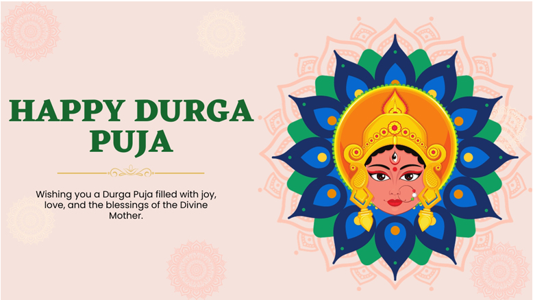 Happy durga puja Wishes 2023 Images Pics Photos Quotes Greetings Card ...