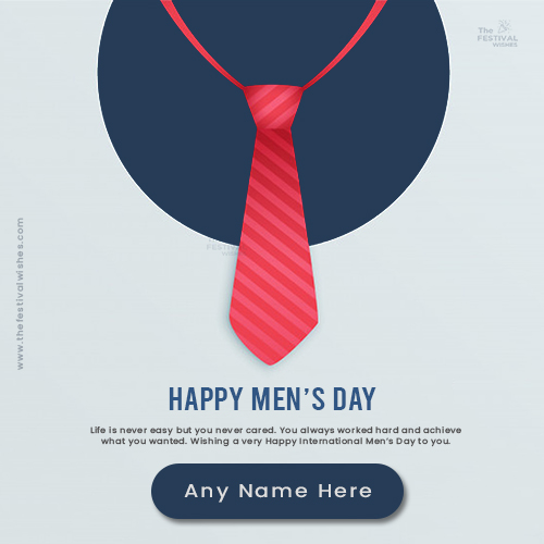 Happy International Men's Day 2024 Wishes In Advance With Name