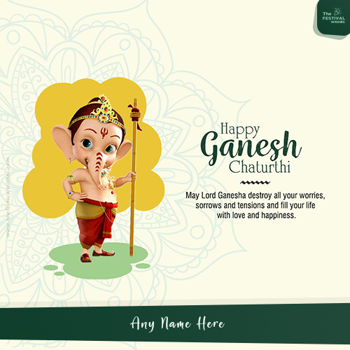 Ganesh Chaturthi 2024 Images With Name And Photo