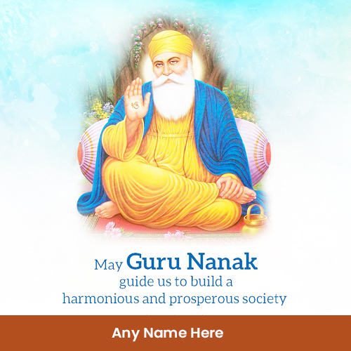 Guru Nanak Jayanti Whatsapp Dp Profile Picture With Name