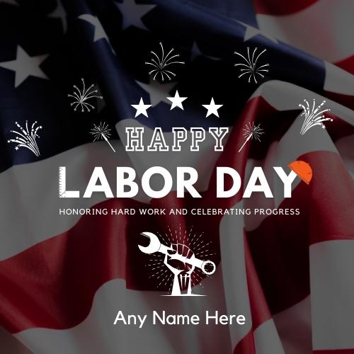 happy labor day wishes with name