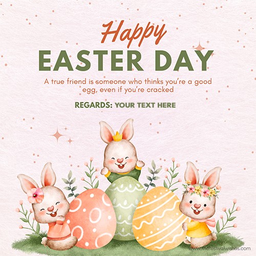 Happy Easter Day Wishes With Name